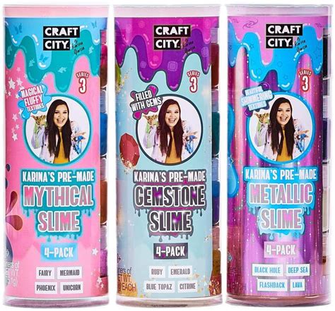 karina garcia pack|Craft City Karina Garcia Slime Kits GEMSTONE School Lunch。